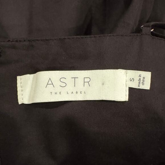 NWT ASTR the Label Lace-Up Cotton Poplin Midi Dress Size Small - Picture 10 of 13